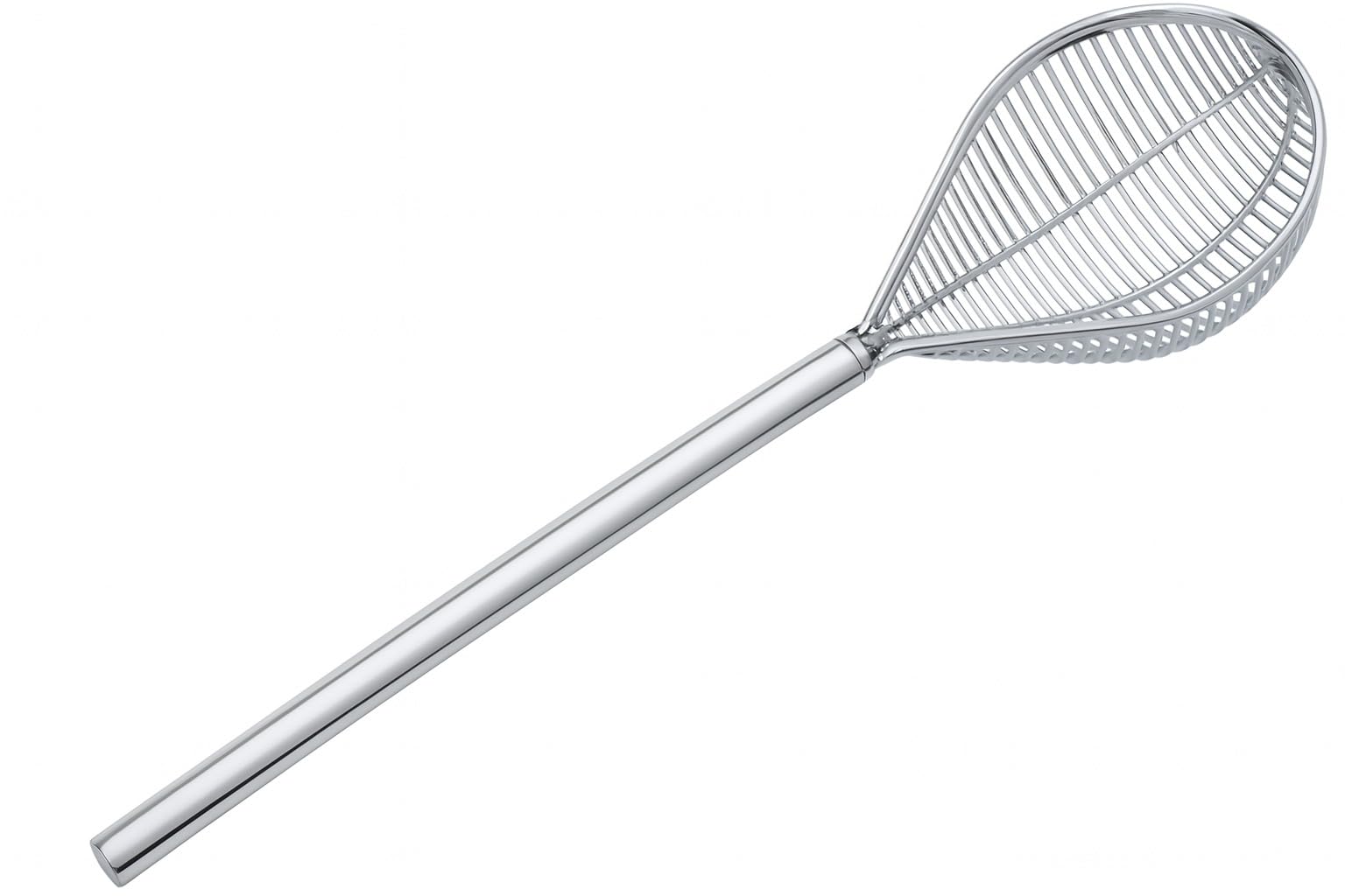 Crisalide® Colapomodoro in Alluminio Pressofuso – Manico 73 cm, Coppa da 26 cm – Utensile Professionale per Estrarre Pomodori e Alimenti