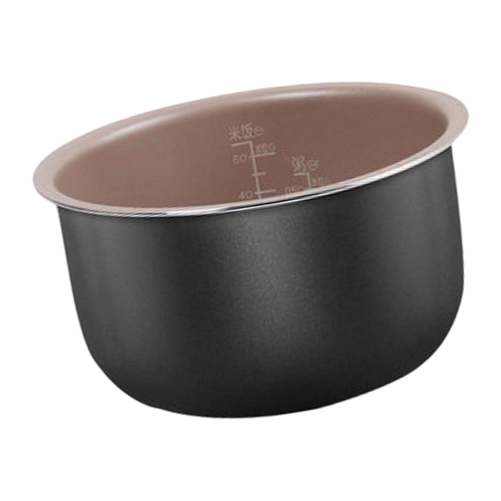 Navna 3L Compatible Rice Cooker Bowl Replacement 2L 4L 5L Capacity Nonstick Coating Even Heat Spread Cooking Accessory Rice Cooker Inner Pot