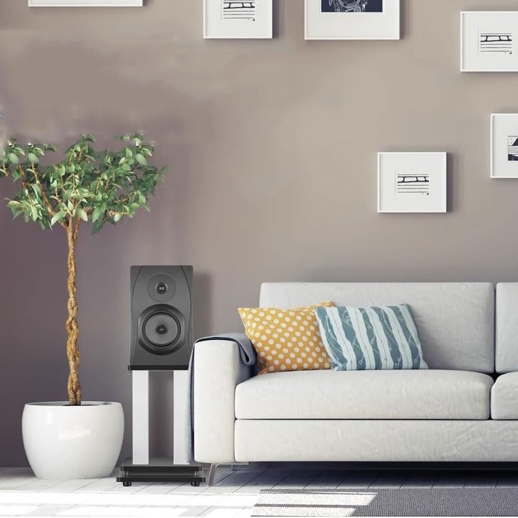 Soporte de Audio Envolvente con Base Estable para Altavoces de Estantería Hifi 5
