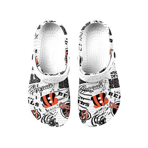 Image of FOCO Arizona Cardinals NFL Mens Historic Print Clog with Strap