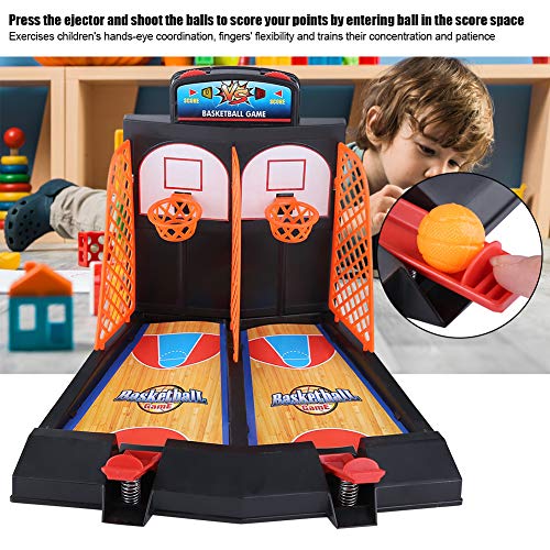 Bnineteenteam Enfants Enfants Educationabl Basketball-Schießspielzeug-Set, lustiges interaktives Flipper-Brettspiel