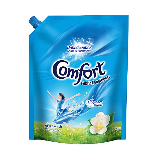 Image of Comfort After Wash Morning Fresh Fabric Conditioner, 1.6 L & After Wash Morning Fresh Fabric Conditioner Pouch - 2 L Combo - Liquid