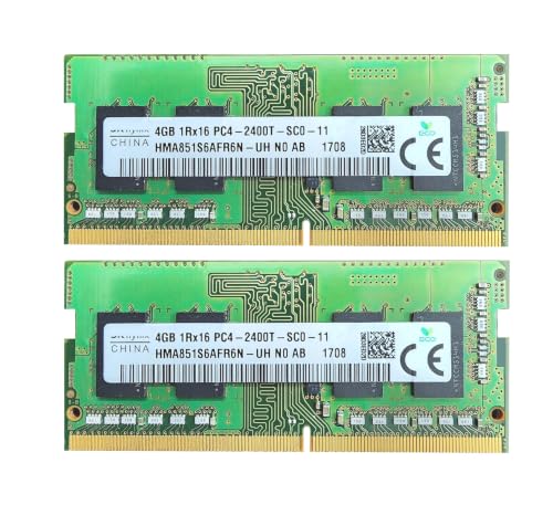 Image of DDR4 RAM KIT 8GB (4GB x 2) 2400MHz RAM for Laptop SODIMM CL17,Compatible with Samsung 8GB DDR4 KIT -Made in Korea (Warranty-3 Years)