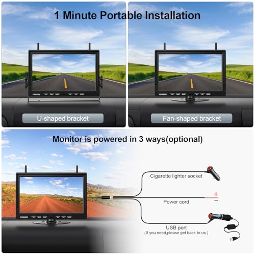Smart RV Backup Camera Wireless