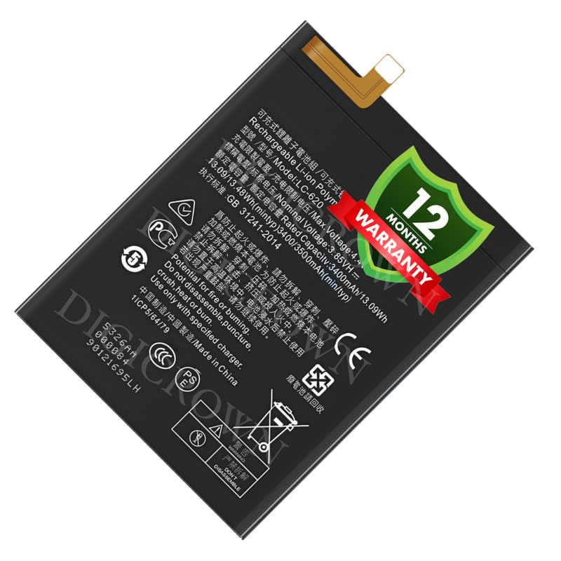Image of Original LC-620 Battery Compatible for Nokia 6.2 (TA-1187, TA-1198, TA-1200, TA-1201) | Nokia 7.2 (TA-1178, TA-1181, TA-1193, TA-1196) - (3500mAh) - 1 Year Warranty