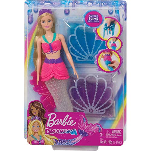 Barbie Dreamtopia Muñeca Sirena con Slime y Tiara miniatura 2