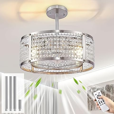 Doltoro Ceiling Fan with Lights Remote Control Cover