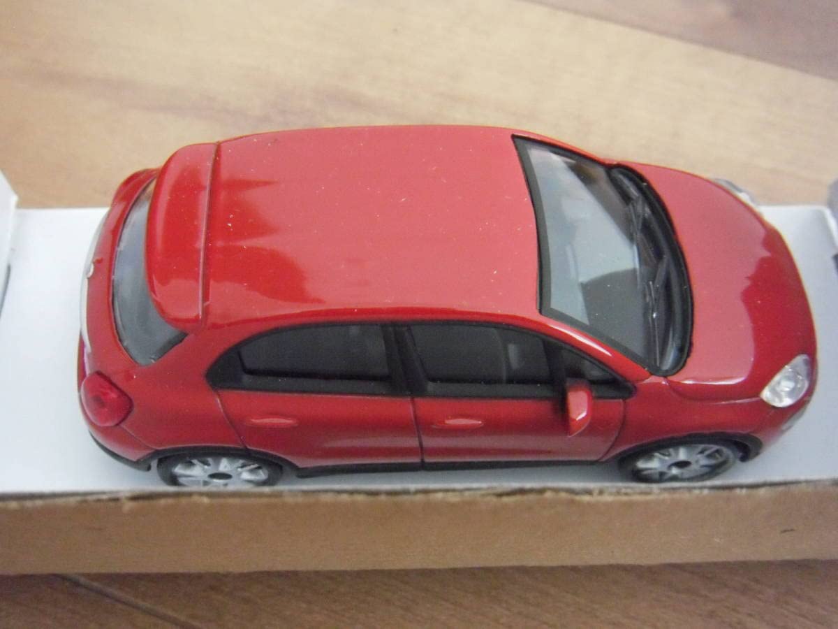 Amazon | フィアット 500X ミニカー 赤 レッド 1/43 FIAT