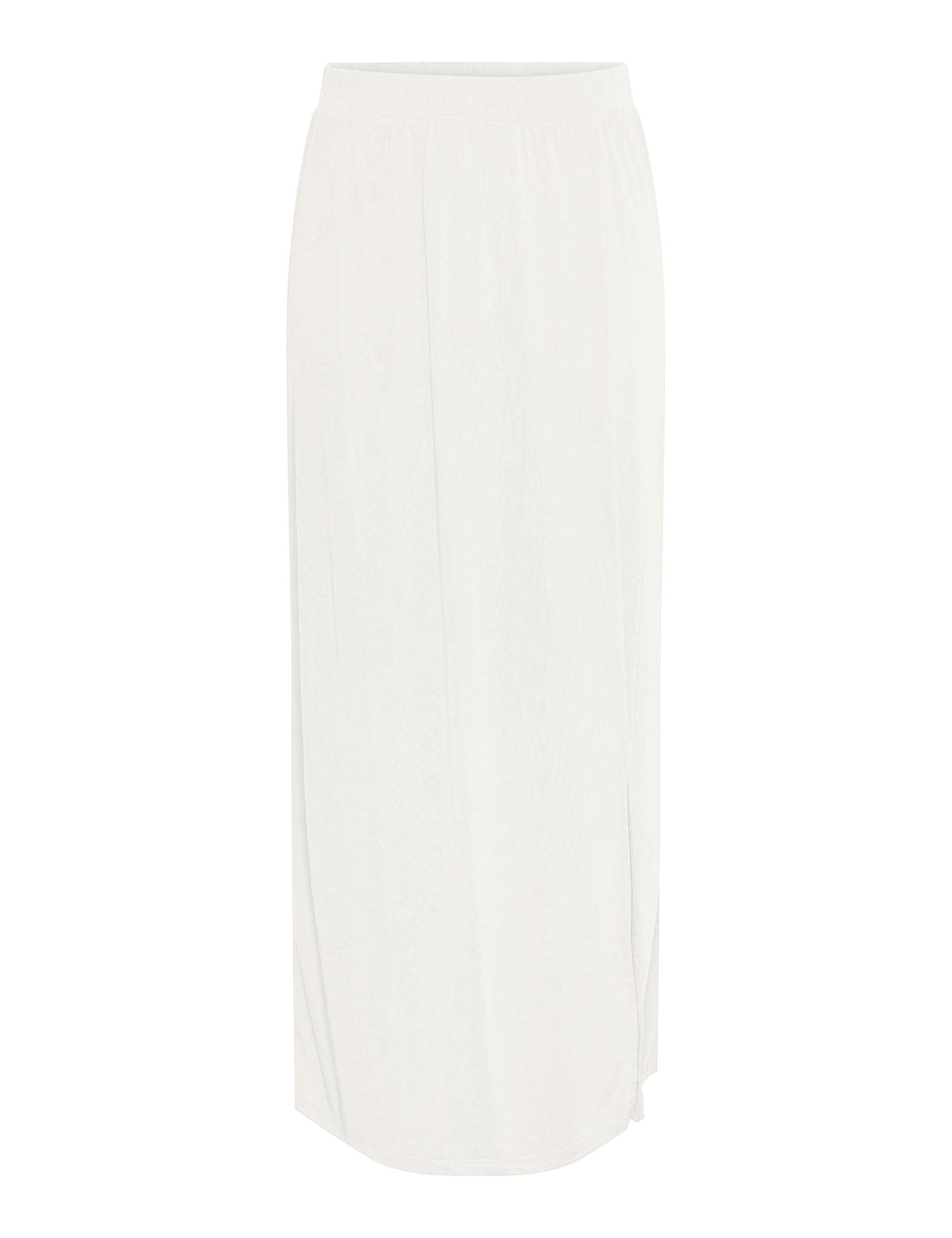 PIECES PCANORA HW Ankle Skirt BC, Cloud dancer, XS