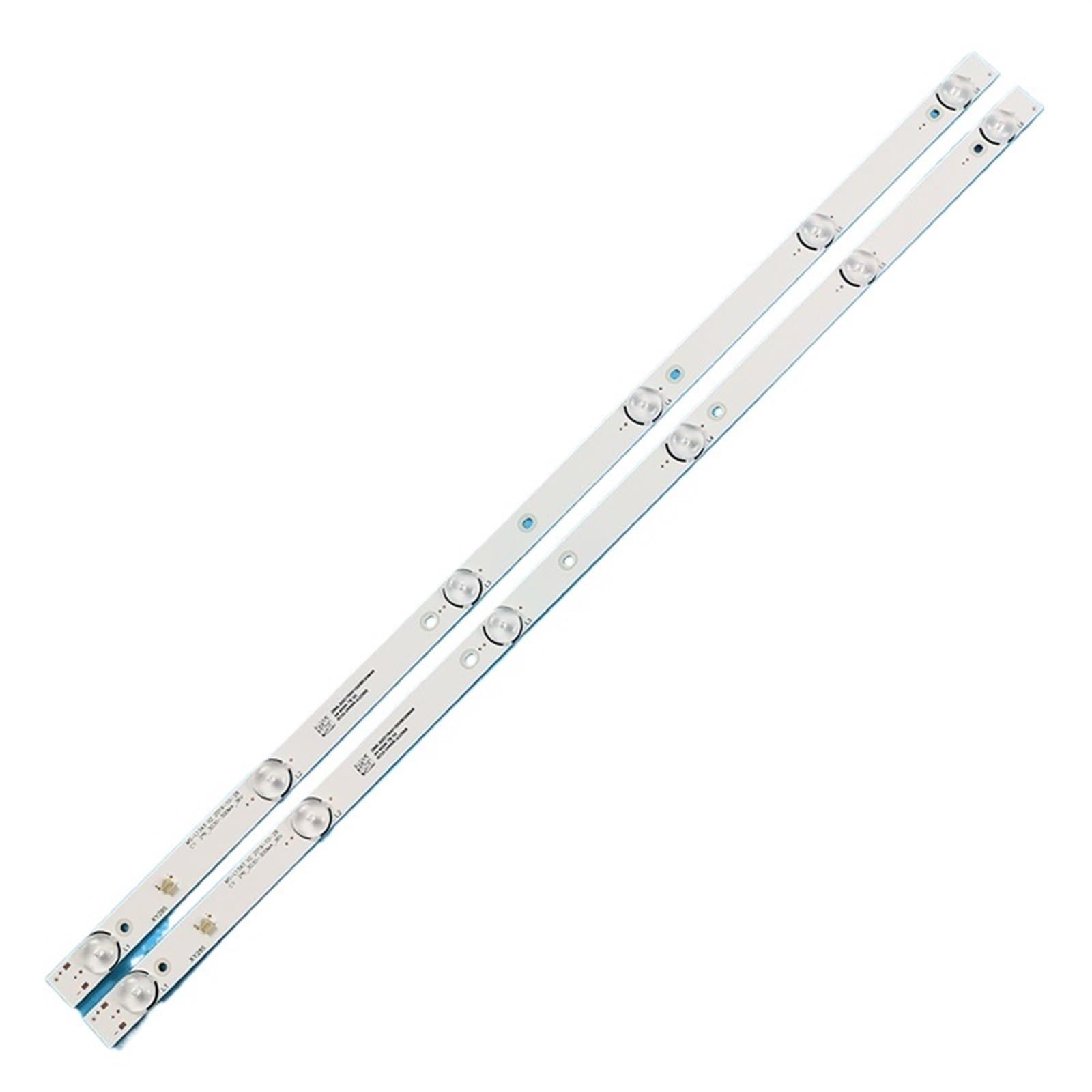 Striscia di retroilluminazione a LED 2PCS 6LED 6V Compatibile for 32 Pollici JL.D32061330-081AS-M FZD-03 E348124 MS-L1343 L2202 L1074 V2 2-6-3030-300MA-36V