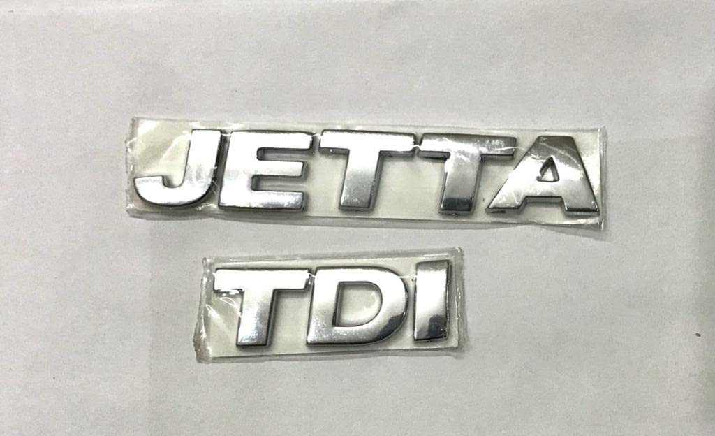 VDBB CAR Badge Emblem Monogram Logo Decals wrap Sticker Symbol 3D Compatible with Jetta KIT7-picture-10