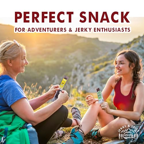 Jerky-N-Spice Buffalo Bob'S Exotic Jerky (10-Pack), 10 Flavor Variety Pack Of Exotic Snacks, Wild Game Jerky Snack Packs For Fathers, Food Gifts Healthy Beef Sticks thumb #5