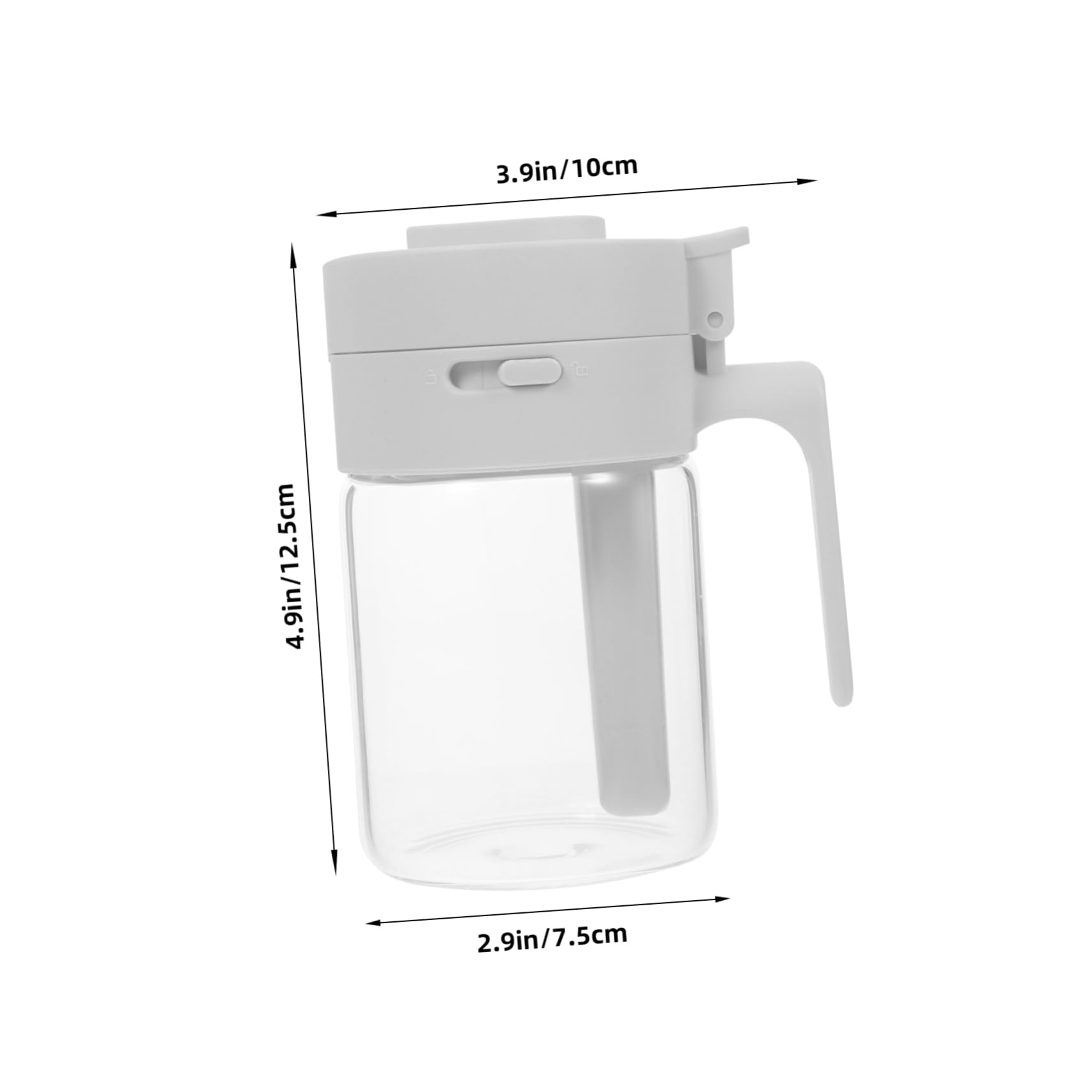 PRETYZOOM 3piezas Botella De Especias Para Cocina Dispensador De y Pimienta Contenedor De Condimentos Para Almacenamiento De Sazonadores y Especias De Limpiar y Reutilizable