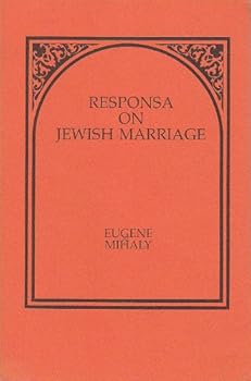 Paperback Responsa on Jewish Marriage Book