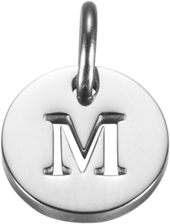 Extra Small Initial Charm for Necklace Bracelet Small Pendant Custom Charm