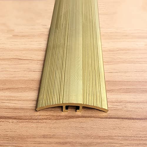 Royumi Transition Strip 40 Inch Pure Brass Flooring Transition Strips, Decorative Threshold Floor Joining Strip, Lvt/Vinyl/Tile/Wood/Laminate Flooring Joining Strips #TOP22