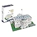 JW-MZPT Puzzle educativo degli Stati Uniti Casa Bianca 3D Puzzle per Bambini Costruzioni Giocattolo Modello di Carta