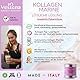 Vestena – Hydrolysiertes Meereskollagen Typ 1 in Pulverform mit Hyaluronsäure & Vitamin C – Antiage Haut, Haare, Nägel – Nahrungsergänzung Frau Mann – Made in Italy – Angenehmer Geschmack – 160g