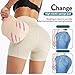 Queenral Bragas Control Fuerte con Almohadillas Levanta Glúteos Faja para Mujer