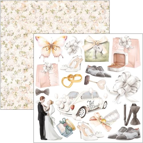 Ciao Bella Always & Forever 6"x6" Fussy Cut Pad - Image 3