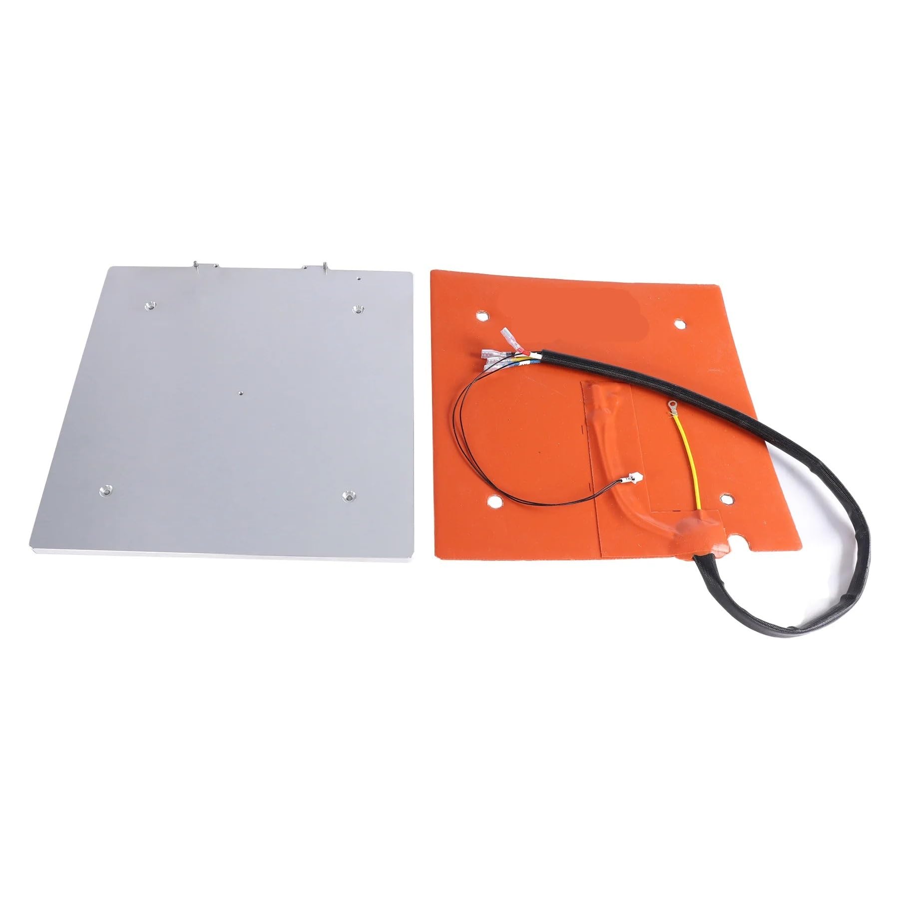 Aluminium 8 mm Heizbett-Upgrade-Kit for Anycubic Kobra S1 / S1C 110V/220V Silikon-Heizmatte for 3D-Druck(DIY Bed Kit,220V)