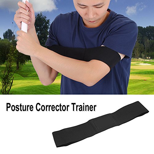 Correia de cinta de auxílio de movimento de golfe, tecido elástico Boa respirabilidade Corretor de p