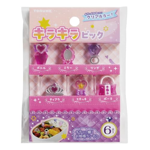 Image of Torne Sparkling Picks, Lunch Boxes, Set of 6, Sparkling Princess Lunch
