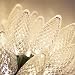 C9 Warm White Christmas Lights Set of 25, 17 Ft, LED White Christmas Lights Indoor-Outdoor Christmas Lights C9 Christmas Lights White LED Christmas Lights