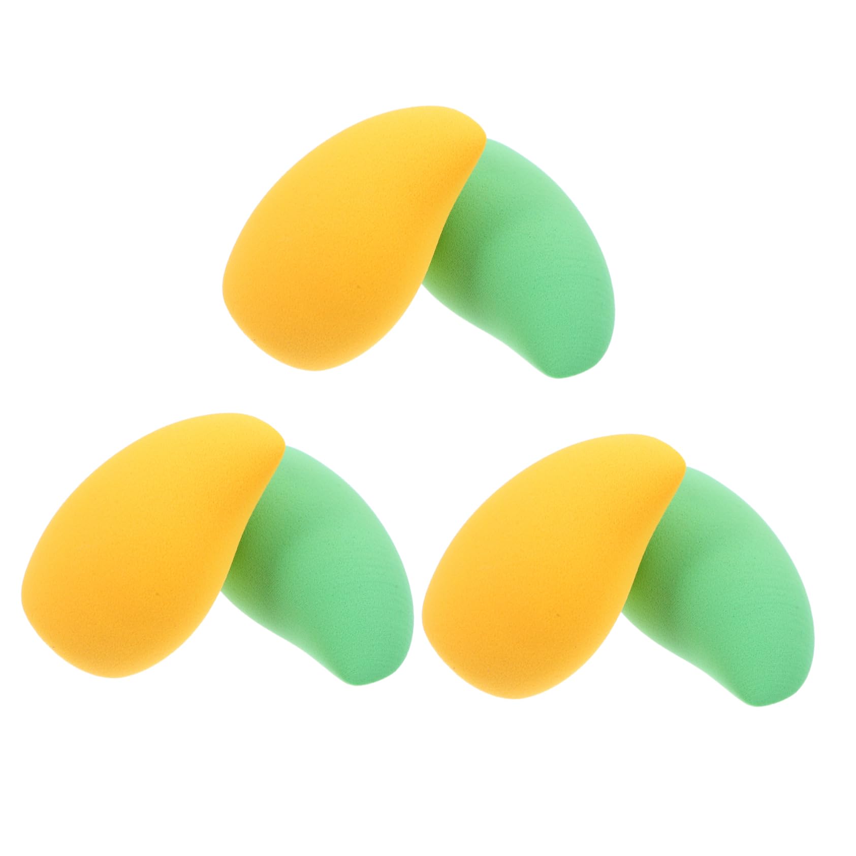 SHERCHPRY 6Pcs Shaped Makeup Soft and Durable Cosmetic Sponges for Foundation Concealer Blusher and Powder Easy to Clean Compact Design