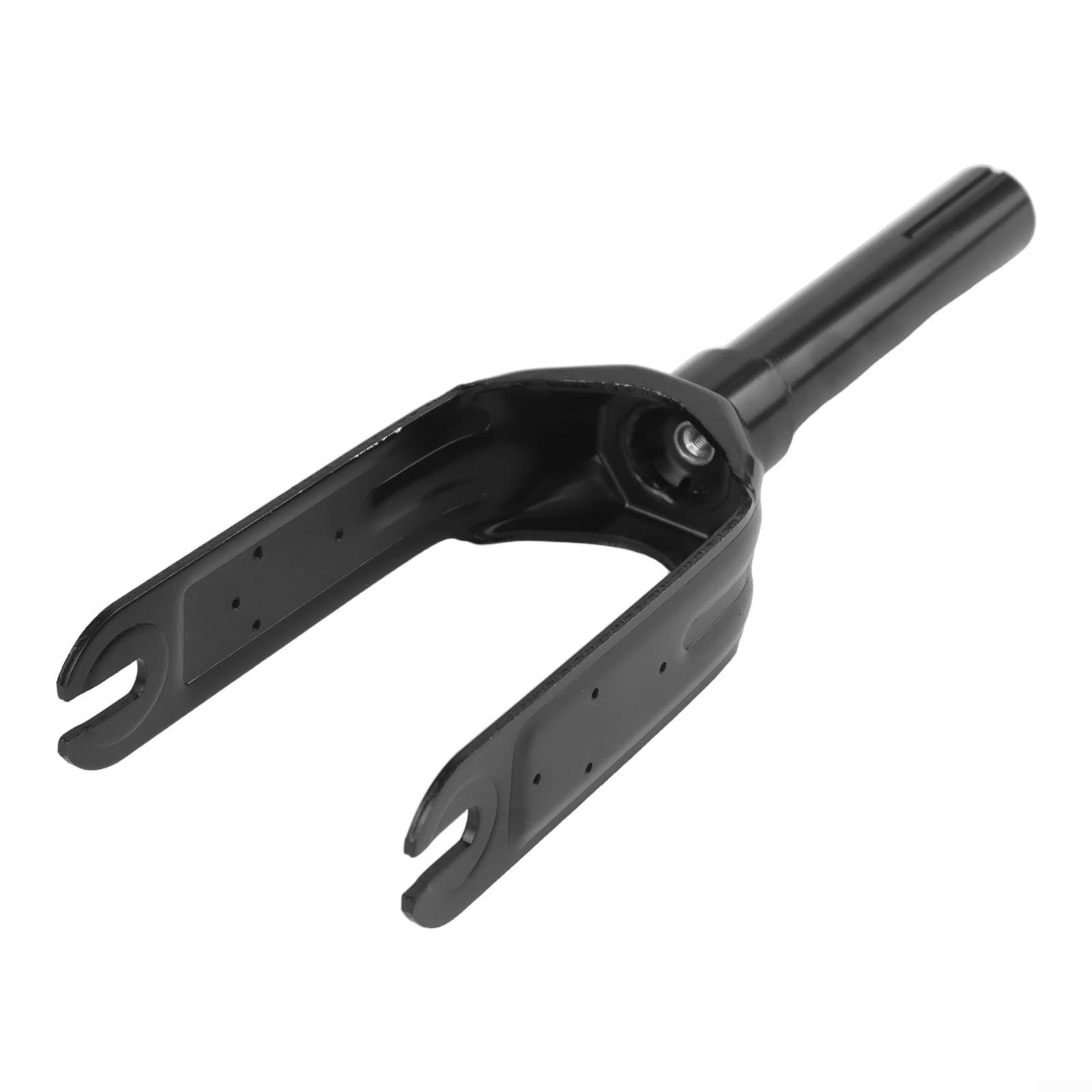 Eawfgtuw Fourche avant de rechange en alliage d'aluminium pour scooter électrique, fourche avant de rechange pour support de roue noir, 340 x 82 mm, accessoire de suspension robuste