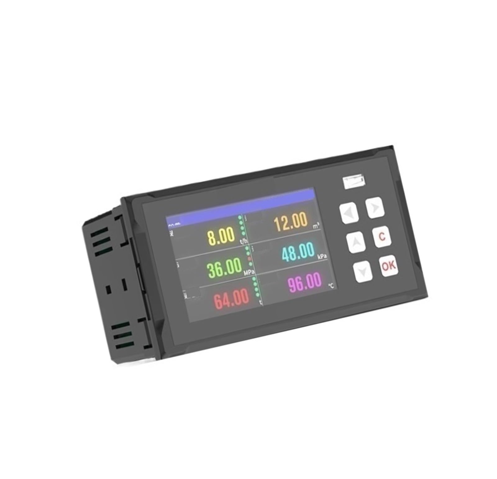 Grabador sin papel, MIK-R200T 6 canales | Temperatura Presión Actual Voltaje Registrador Función de aislamiento