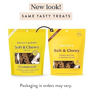 Boccesbakeryovenbakedpbbananarecipetreatsfordogswheatfreeeverydaydogtreatsrealingredientsbakedintheusaallnaturalsoftchewycookiespeanutbutterbanana6oz Urban Country Home Decor Bocces bakery oven baked pb banana recipe treats for dogs wheat free everyday dog treats real ingredients baked in the usa all natural soft chewy cookies peanut butter banana 6 oz urban country home decor