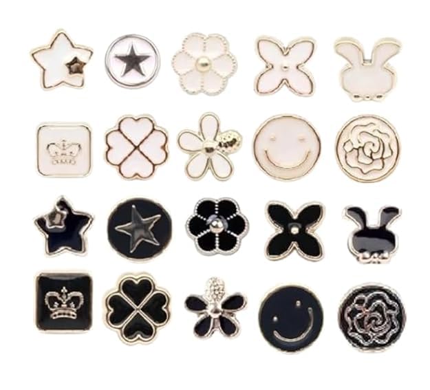 Elegant Pearl-Style brooch pins – Classic 10mm Formal Shirt Accessories-image-37