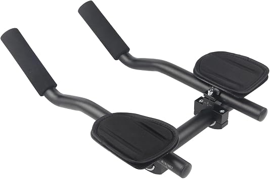 دراجة Aero Bar Bicycle Arm Rest Bar لـ 26.5-31.8mm مقابض أشرطة Ultralight TT Handbar Armrest Handbar للدراجات على الطرق ، دراجات المدينة ، BMX   