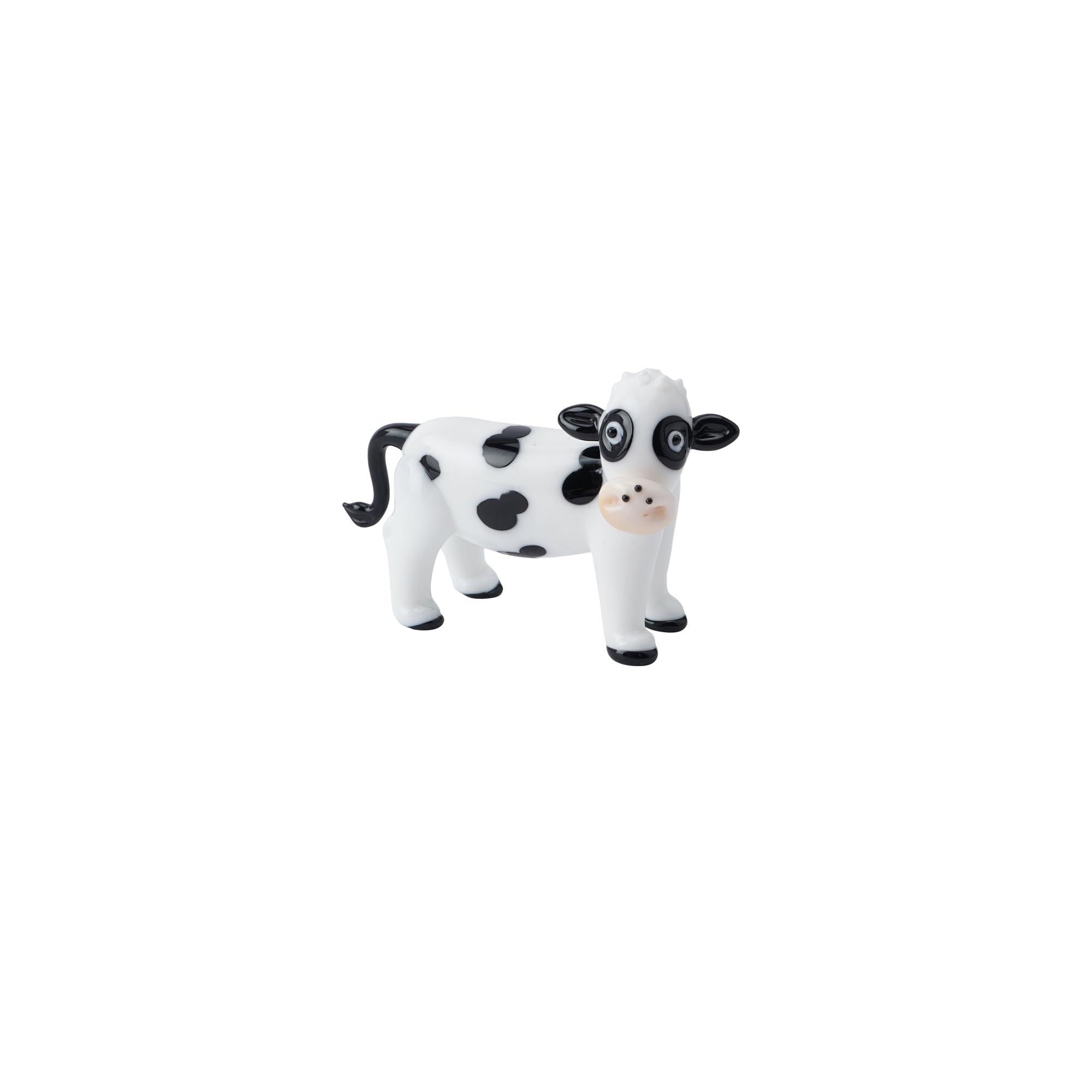 Cgb Giftware Brown | Artisan Glass Cow In Gift Box | Collectable | Homeware | Home Decor | Glass Animal | Farm Animal | Artisan Glass | Gb07450