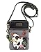 Chala Handbags Cow Cellphone Crossbody Handbag - Cow Lover Farmer, 5" x 7.5" x 1"