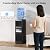 Electactic Water Dispenser with Ice Maker, Top Loading Hot & Cold Water Cooler for 5 Gallon Bottles, Child Safety Lock, Ideal for Home, Office, Garage – Black