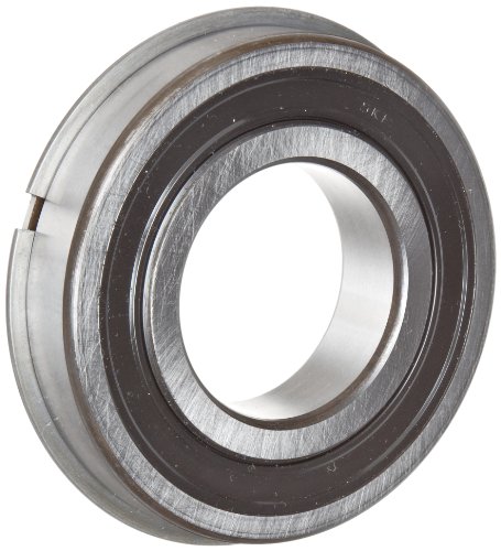 SKF 6210 2RSNRJEM Light Series Deep Groove Ball Bearing, Deep Groove Design, ABEC 1 Precision, Double Sealed, Snap Ring, Contact, Steel Cage, C3 Clearance, 50mm Bore, 90mm OD, 20mm Width, 5220.0 pounds Static Load Capacity, 7890.00 pounds Dynamic Load Capacity