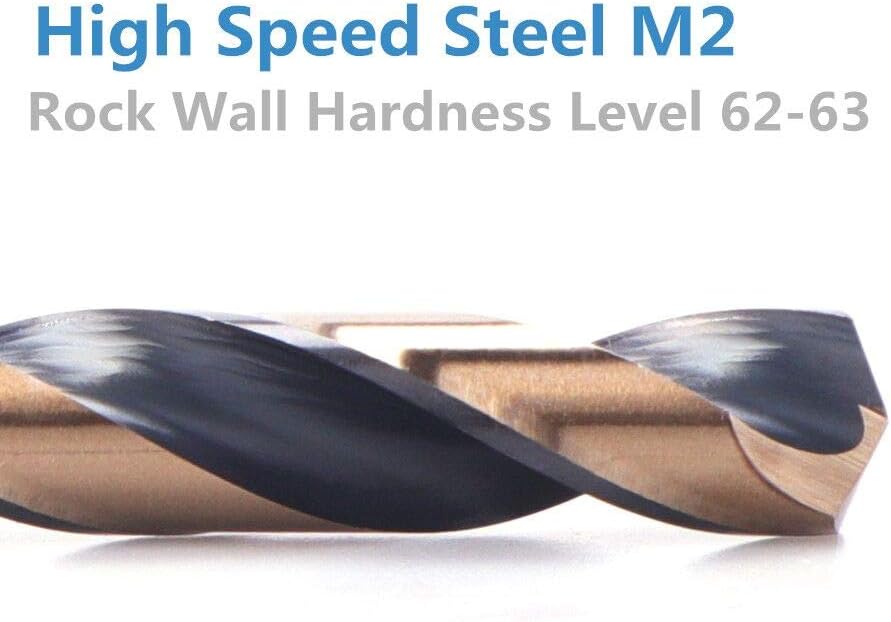 TOP оƒƒERS 12 PCS 7/32 HSS Black and Gold Coated Twist Drill Bits, Metal drill, ideal for drilling on mild steel, copper, Aluminum, Zinc alloy etc. Pack in Plastic Bag Gеt Sресіаl Prісе 12 PCS 7/32 HSS Black and Gold Coated Twist Drill Bits, Metal drill, ideal for drilling on mild steel, copper, Aluminum, Zinc alloy etc. Pack in Plastic Bag