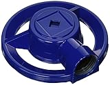 QVS 004090 Pop's Metal Square Pattern Sprinkler, Large, Blue