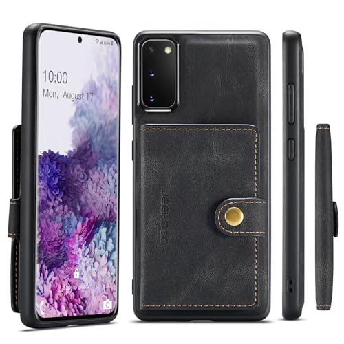 Étui Samsung S20 portefeuille pour ne plus perdre vos cartes grâce au rabat magnétique