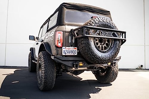 DV8 Offroad Grilhões de anel D da série Elite | Par | Limite de carga operacional de 8 toneladas | (