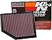 Price comparison product image K&N Engine Air Filter: High Performance, Premium, Washable, Panel Filter: 2015-2019 (V40 Cross Country, V40), 33-3055, Red