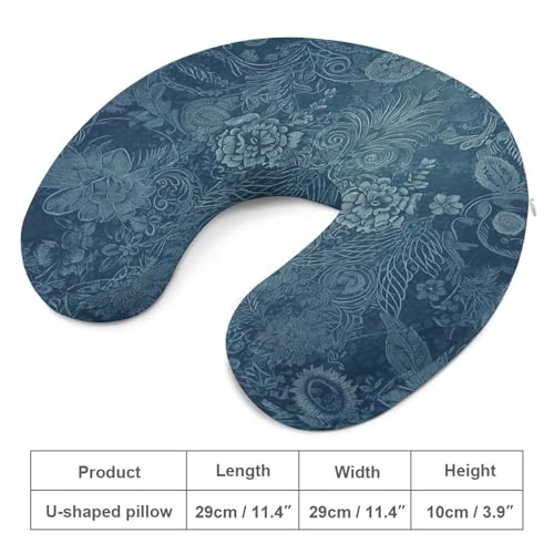 Almohada de espuma viscoelástica tamaño único para viaje miniatura 2