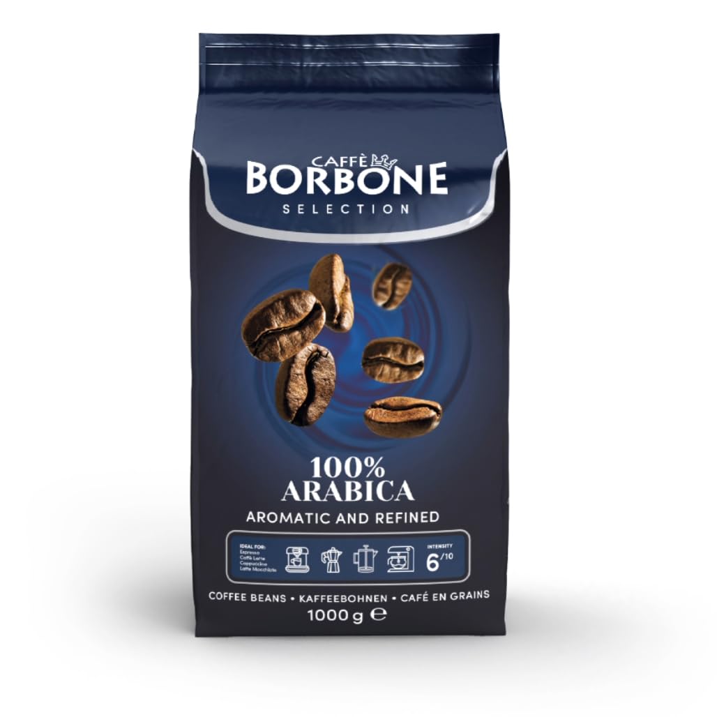 Caffè Borbone Whole Bean Coffee, Medium Roast 100% Arabica Blend, Aromatic and Refined Italian Coffee, 2.2 lb Bag