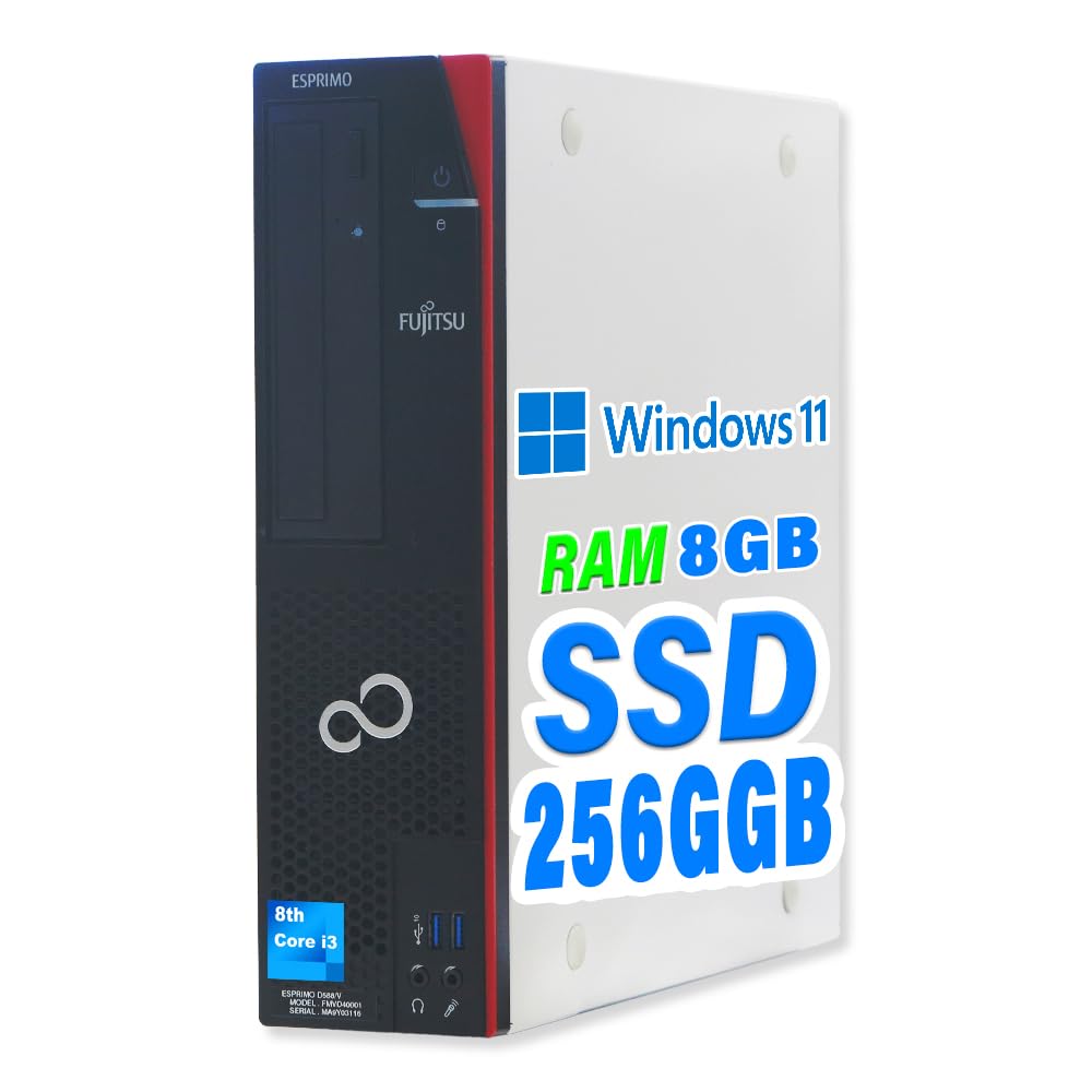 安いそれに目立つ Amazon.co.jp: SSD256G+HDD 16G i3-8100 D588/V