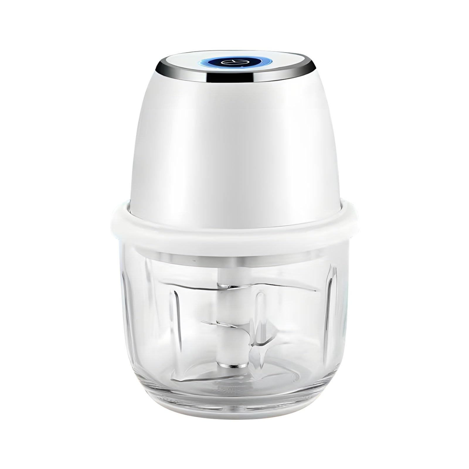 our fave Handheld 350ML Garlic Maker with Glass Mixing Cup and Powerful Components for Quick Preparation Electric Plant Grinder