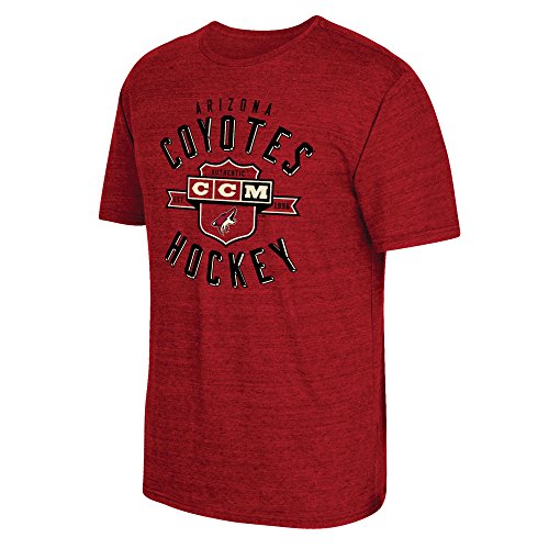 NHL Men's Supra Shield Tri-Blend Short Sleeve Tee