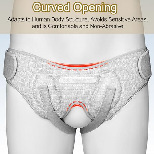 Faja para Hernia Inguinal para Hombre Soporte Ajustable miniatura 3