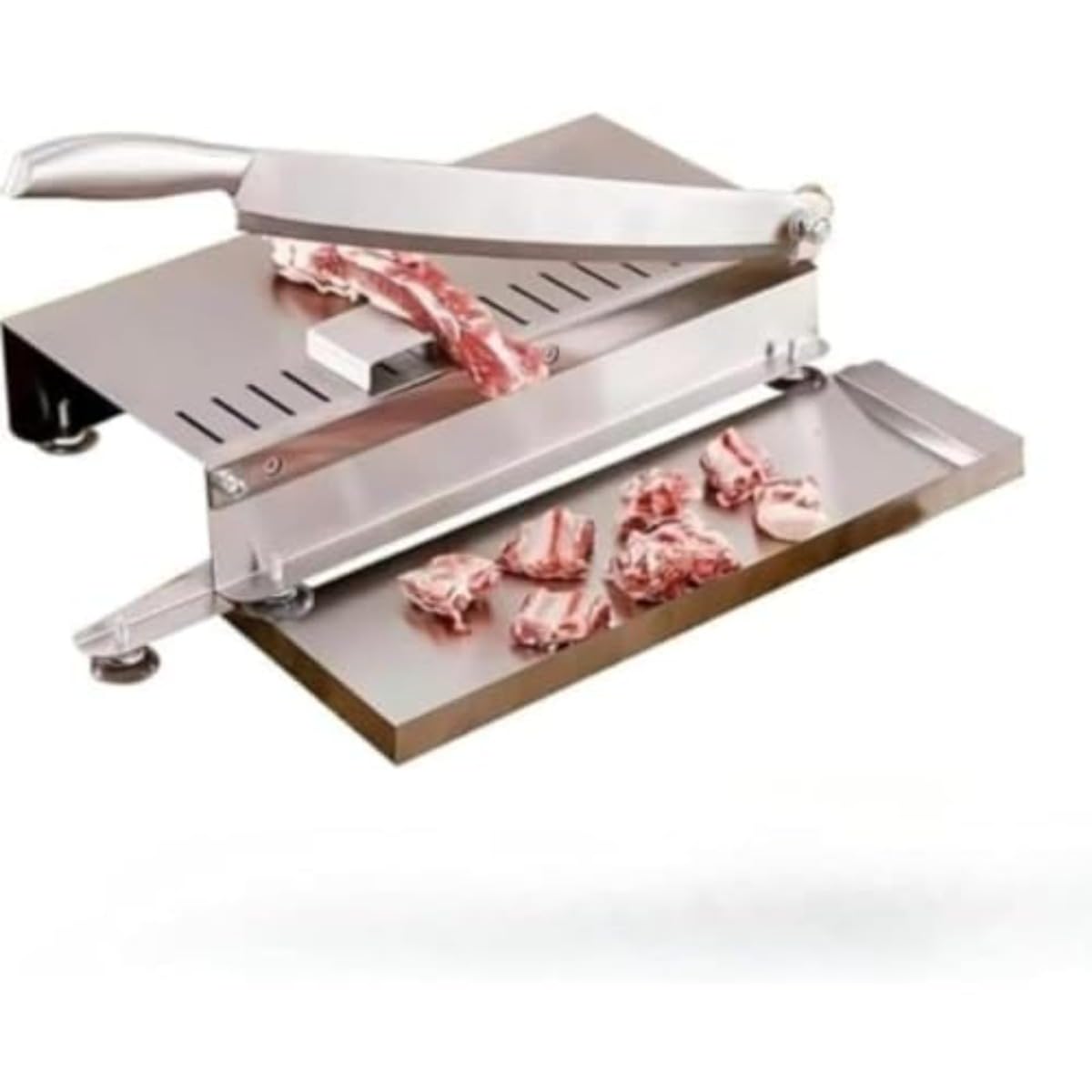 Amazon | FiveLn 手動式 ミートスライサー 冷凍肉スライサー 小型 骨